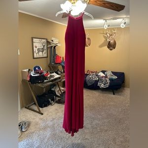 Red prom dress